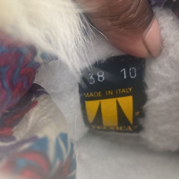 TECNICA Fur Fringe Trim Accent Boots 38=6 - Picture 8 of 10